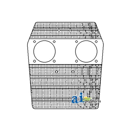 A & I Products GRILLE 28" x20" x0.5" A-3701928M1